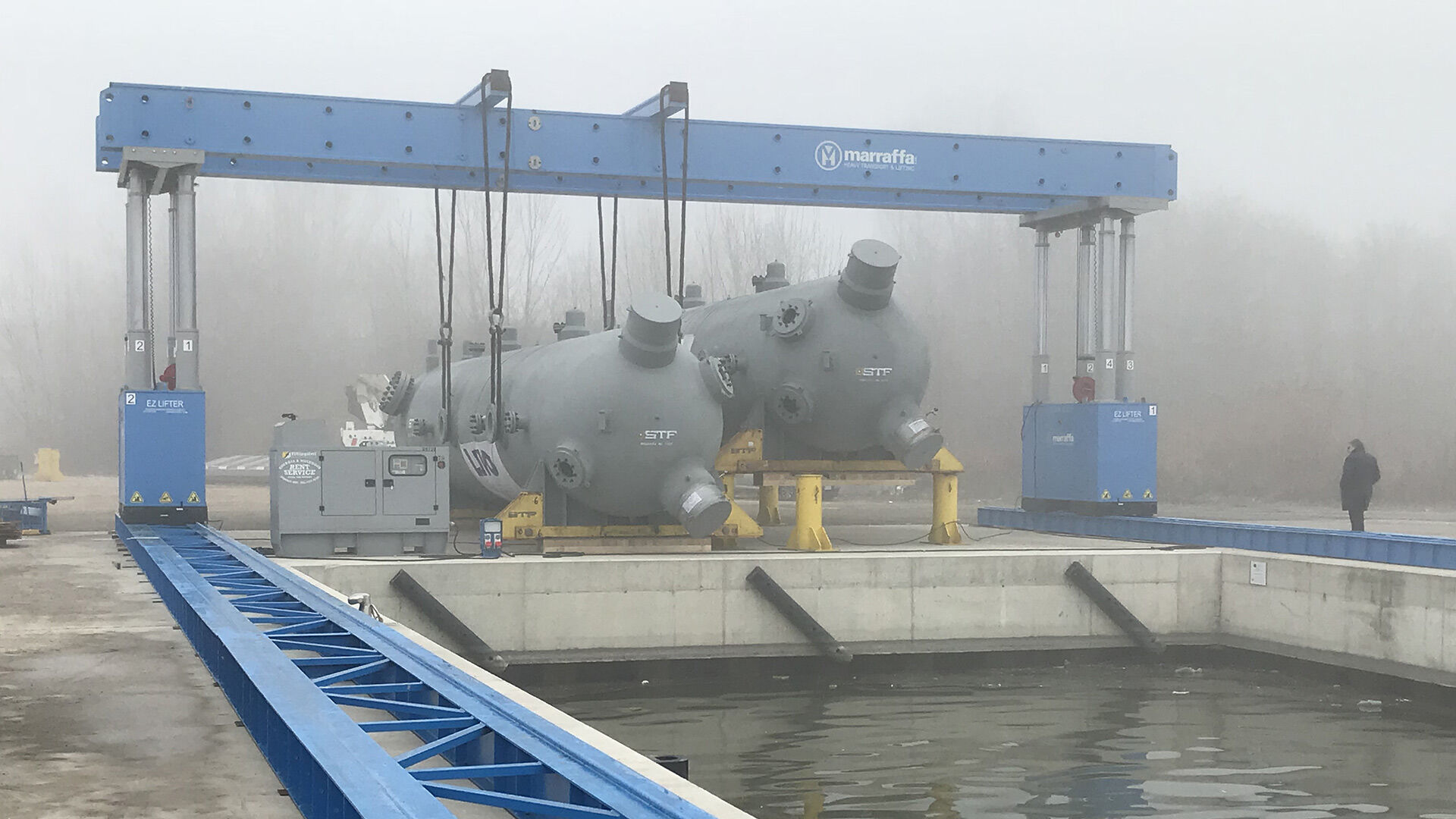 Hydraulic gantry cranes Marraffa